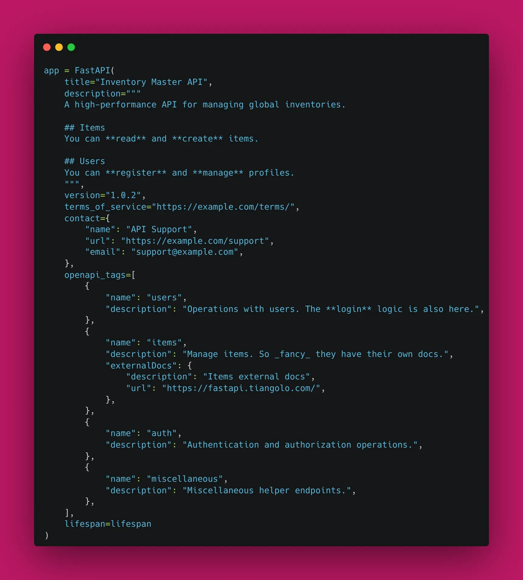 Code Docs