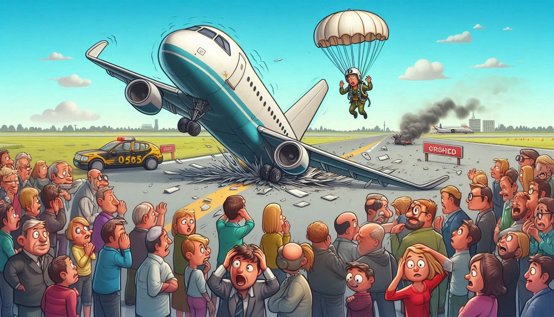 crash cartoon