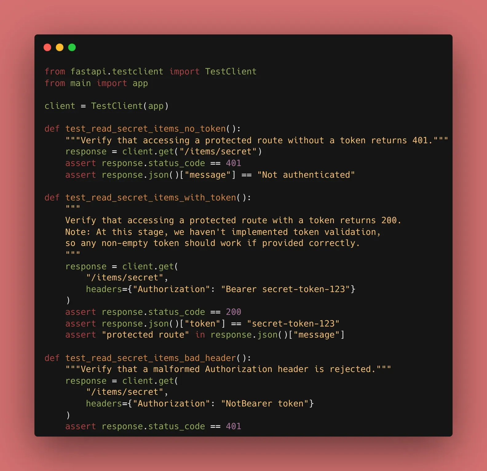oauth2 tests